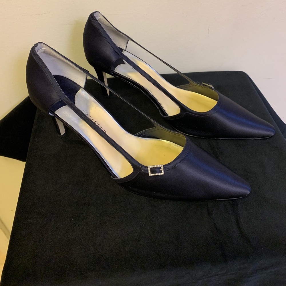 Classy Night on the Navy Blue 3 1/2 inch heels